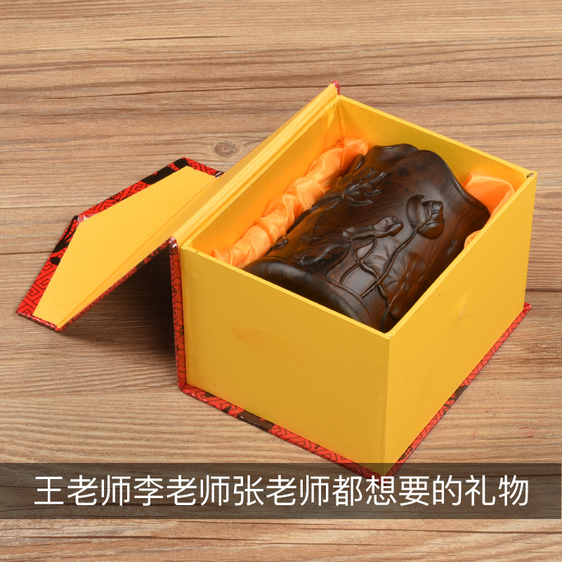 【龙承阁】定制年会礼品中国风笔筒可刻字